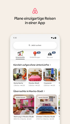 Airbnb Bildschirmfoto 7