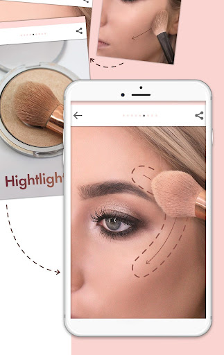 Makeup Tutorial step by step Bildschirmfoto 3