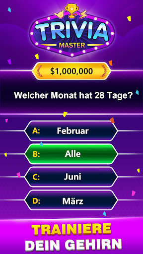 TRIVIA Master -Wort Gehirntest Bildschirmfoto 2