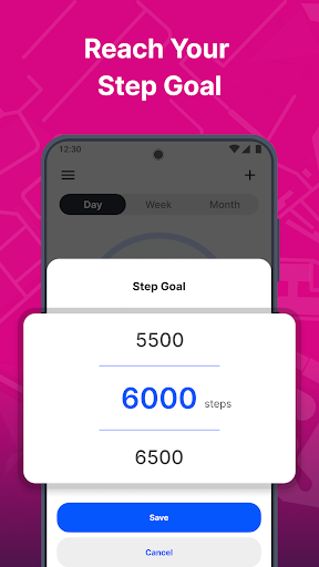 Step Tracker Launcher Bildschirmfoto 7