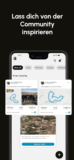 Cardo Ride – Motorrad App Bildschirmfoto 1