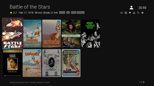 Jellyfin for Android TV Bildschirmfoto 4