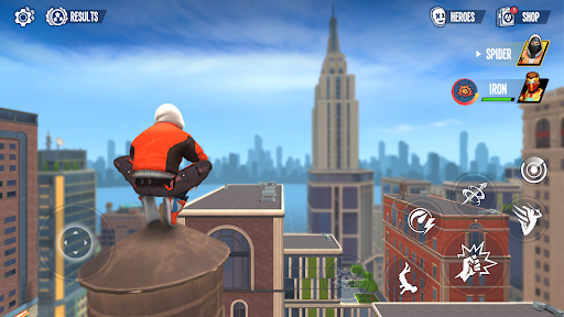 Spider Fighter 3: Action Game Bildschirmfoto 3