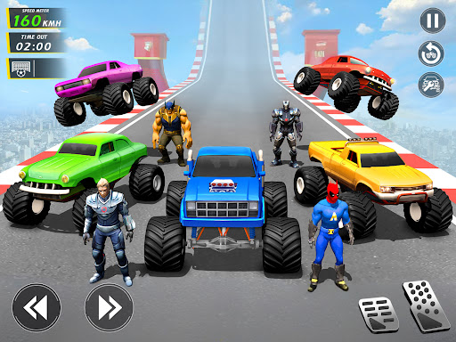Mega Ramp Monster Truck Stunts Bildschirmfoto 9