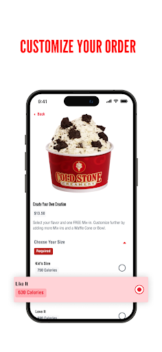 Cold Stone® Bildschirmfoto 1