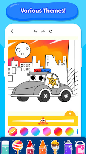 Baby Shark Coloring Book: Kids Bildschirmfoto 2