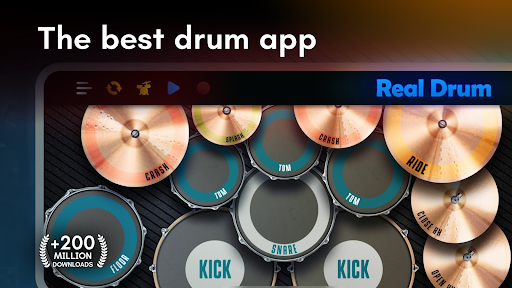Real Drum: schlagzeug spielen Bildschirmfoto 7