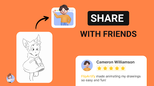 FlipArtify - 2D Draw Animation Bildschirmfoto 6