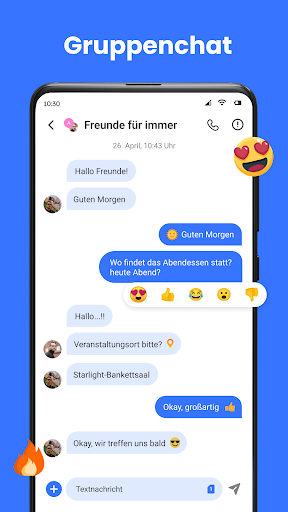 Nachrichten:SMSNachrichtentext Bildschirmfoto 1