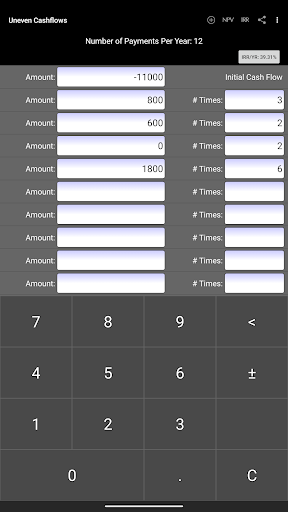 10bii Financial Calculator Bildschirmfoto 18