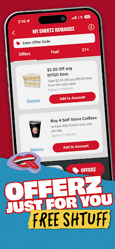Sheetz Food Delivery & Rewards Bildschirmfoto 5