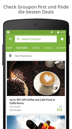 Groupon: Deals und Gutscheine Bildschirmfoto 4