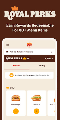 BURGER KING® App Bildschirmfoto 4