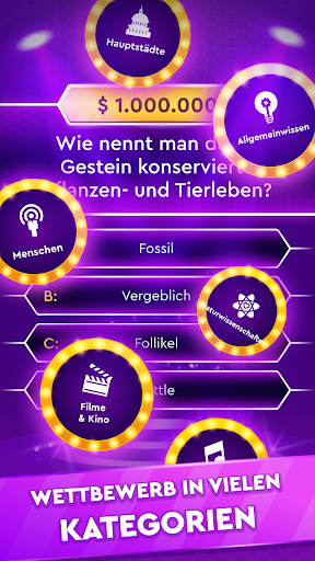 Trivia-Spiel: Millionär Quiz Bildschirmfoto 2