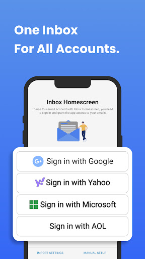 Inbox Homescreen Bildschirmfoto 3