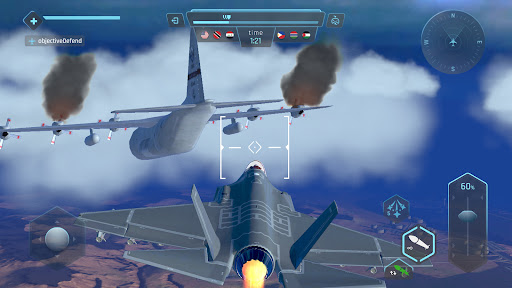 Sky Warriors: Flugzeugspiel Bildschirmfoto 2