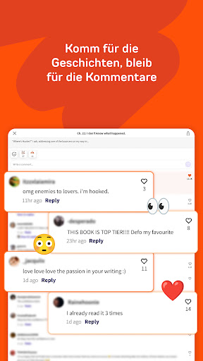 Wattpad - Wo Geschichten leben Bildschirmfoto 13