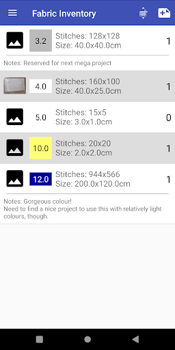 Cross Stitch Thread Organizer Bildschirmfoto 4