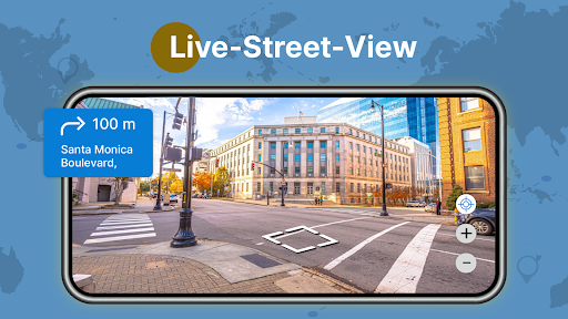 Street View Live 3D-GPS-Karte Bildschirmfoto 14