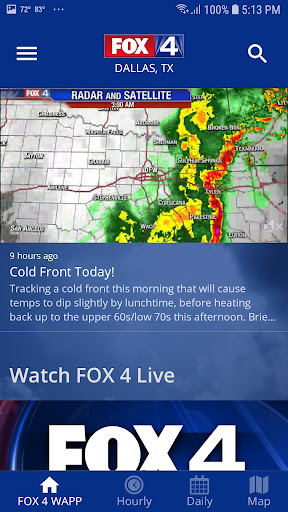 FOX 4: DFW WAPP - Weather Bildschirmfoto 3