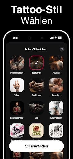 Tattoo AI – Tattoo-Designs Bildschirmfoto 8