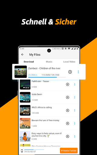 Video-Downloader, Video-Saver Bildschirmfoto 20