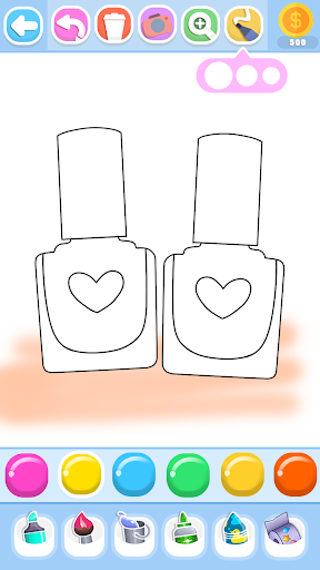 Glitter Beauty Coloring Pages Bildschirmfoto 8