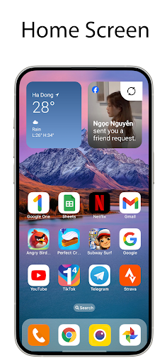 OS Launcher 18 - Phone 16 Max Bildschirmfoto 6