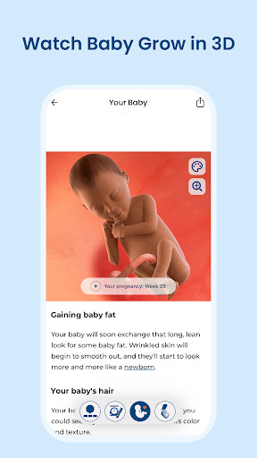 Pregnancy App & Baby Tracker Bildschirmfoto 1