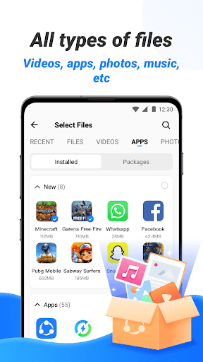 SHAREit Lite - Fast File Share Bildschirmfoto 4