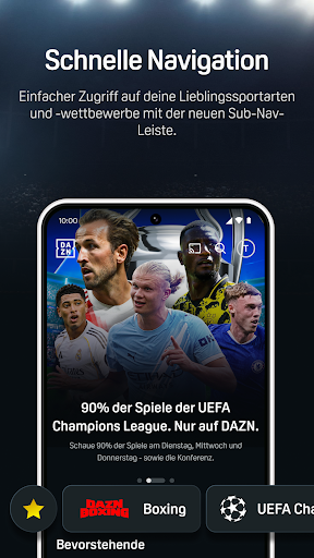 DAZN - Sport Live Stream Bildschirmfoto 8