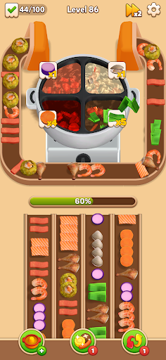 Hotpot Loop: Food Sort Bildschirmfoto 10