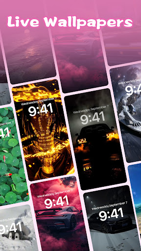 Live Wallpapers - VibeWalls Bildschirmfoto 1