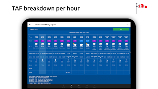 Metar-Taf - Visueller Decoder Bildschirmfoto 20