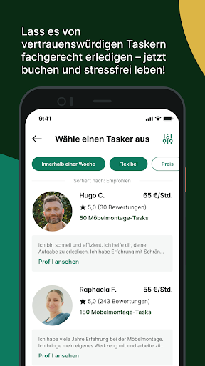 Taskrabbit - Handwerker & Mehr Bildschirmfoto 6