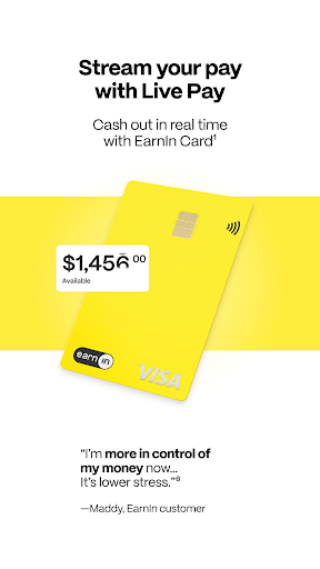 EarnIn: Why Wait for Payday? Bildschirmfoto 1