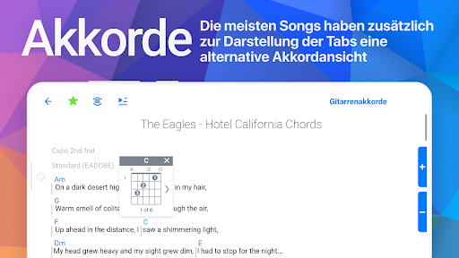 Songsterr Gitarren Tabs/Akkor. Bildschirmfoto 5