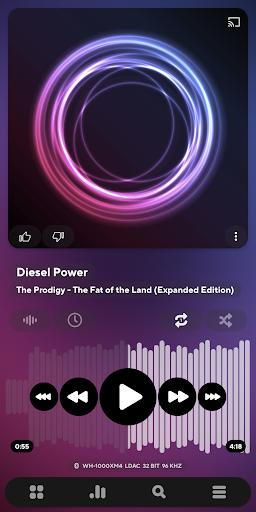 Poweramp Bildschirmfoto 2