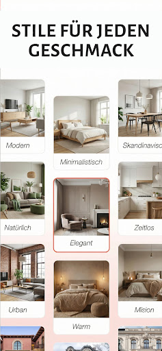 SnapHome: KI Innenarchitektur Bildschirmfoto 1