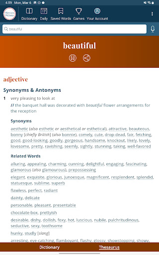 Dictionary - Merriam-Webster Bildschirmfoto 16
