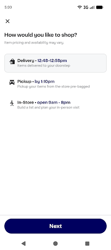 ALDI Grocery Pickup & Delivery Bildschirmfoto 4