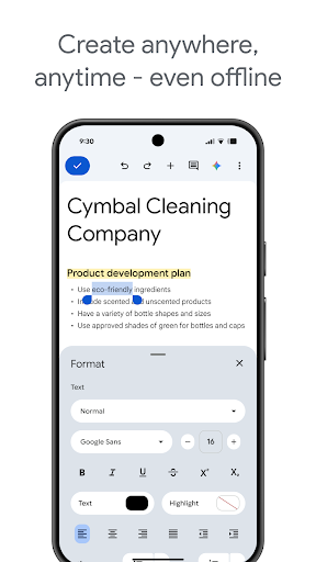 Google Docs Bildschirmfoto 7