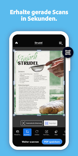 Adobe Scan KI-PDF Scanner, OCR Bildschirmfoto 5