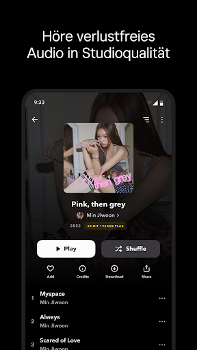 TIDAL Music: HiFi-Sound Bildschirmfoto 11