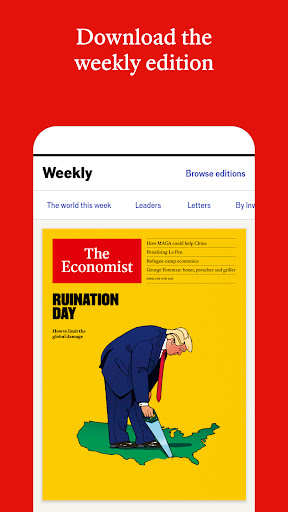 The Economist - News, Podcasts Bildschirmfoto 2