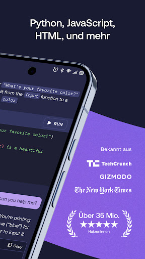 Mimo: Programmieren Lernen Bildschirmfoto 1