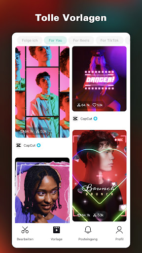 CapCut: Foto- und Video-Editor Bildschirmfoto 2