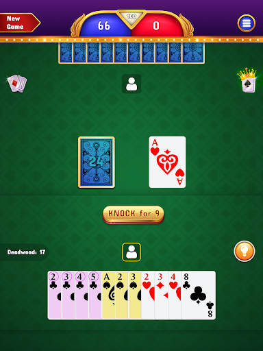 Gin Rummy - Classic Cards Game Bildschirmfoto 9
