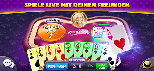 Gin Rummy Plus – Kartenspiel Bildschirmfoto 1