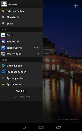 Yahoo Wetter Bildschirmfoto 16